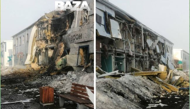 Дрони атакували завод в Татарстані, на якому збирають “шахеди” “Гєрань” (ФОТО, ВІДЕО)