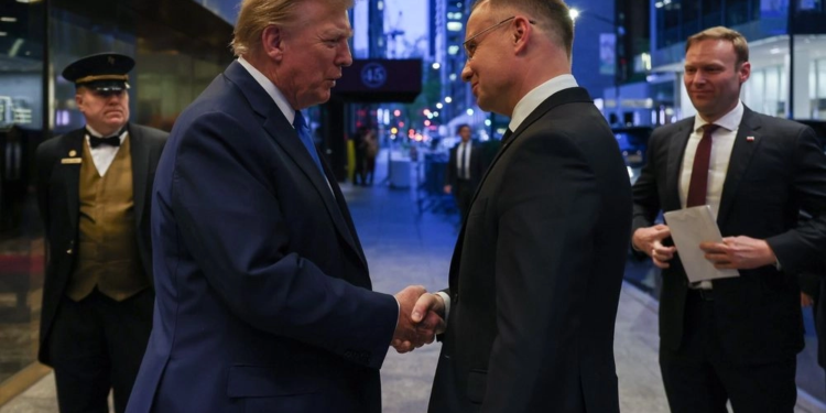 Президент Польщі Дуда провів приватну зустріч із Трампом у Нью-Йорку