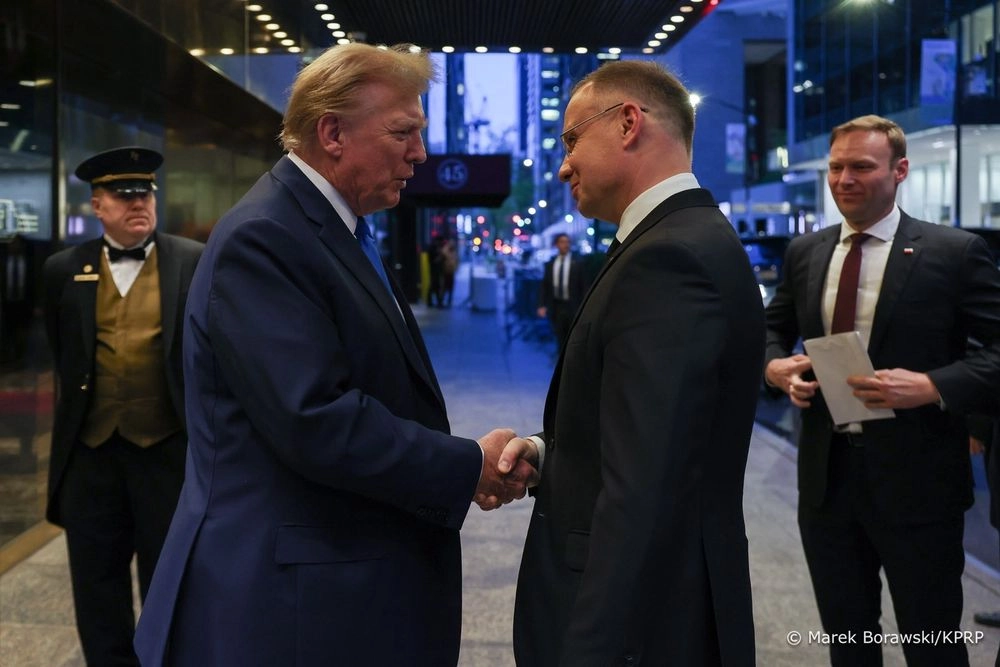 Президент Польщі Дуда провів приватну зустріч із Трампом у Нью-Йорку 1