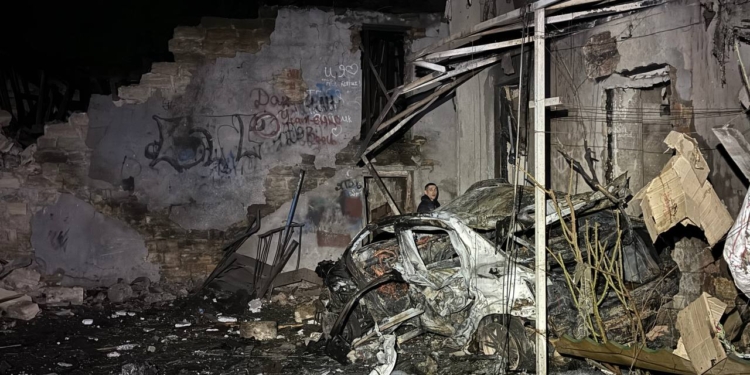 Внаслідок нічної повітряної атаки на Одесу 7 поранених (ФОТО)