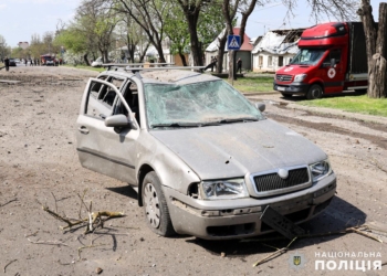 Поліція показала наслідки ракетного удару в Миколаєві (ФОТО, ВІДЕО)