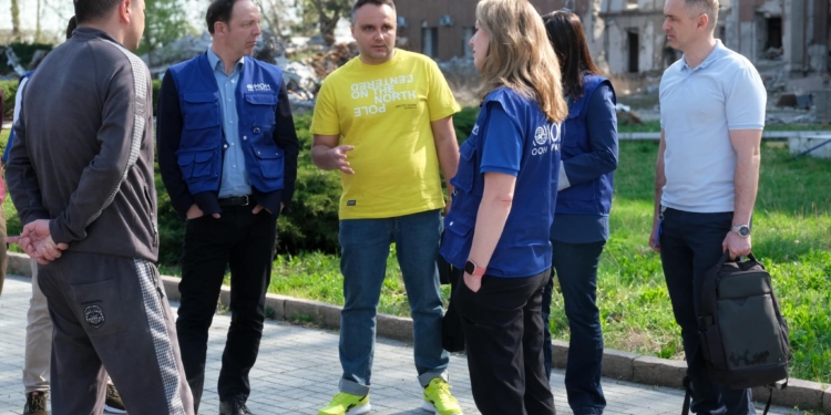 У Миколаєві побувала делегація Міжнародної організації з міграції (ФОТО)