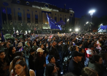 У Грузії протестували проти закону про іноагентів – 14 затриманих (ФОТО, ВІДЕО)