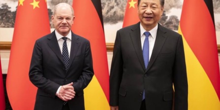 Шольц попросив президента Китаю вплинути на Путіна