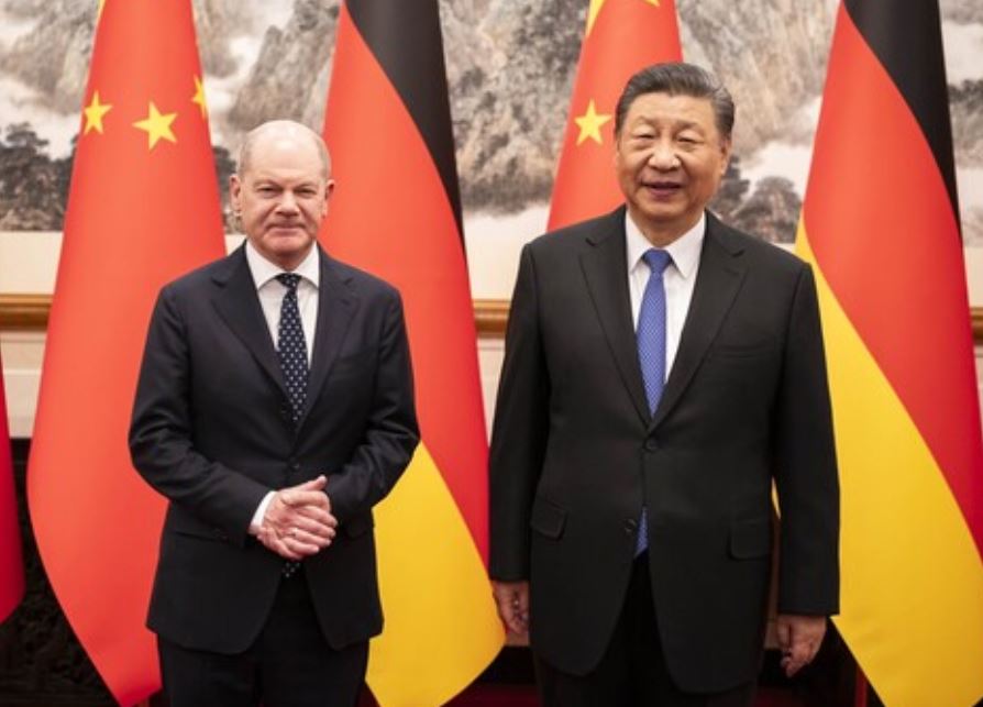 Шольц попросив президента Китаю вплинути на Путіна 1