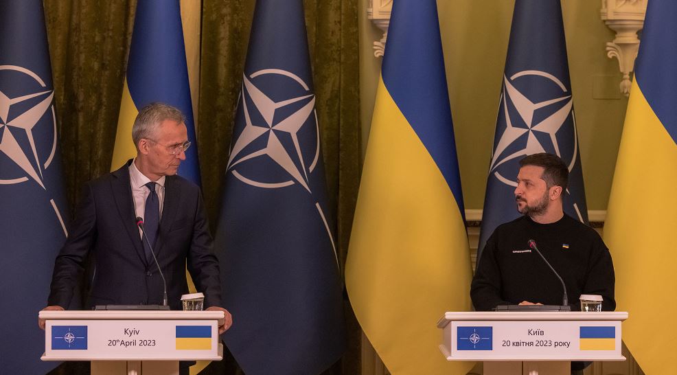 Призначене засідання Ради Україна-НАТО за участі президента Зеленського 1