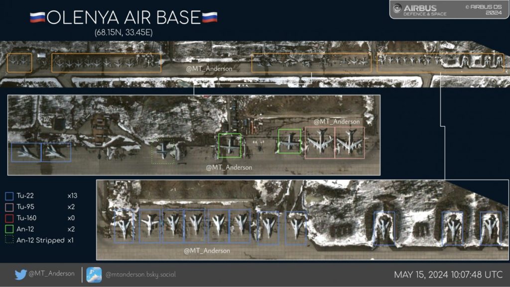 Росіяни зібрали на базі "Оленья" третину боєздатних Ту-95МС і Ту-22М3 (СУПУТНІКОВІ ЗНІМКИ) 4