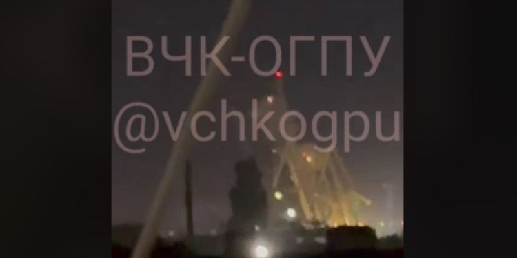 Дрони атакували порт у Новоросійську (ВІДЕО)