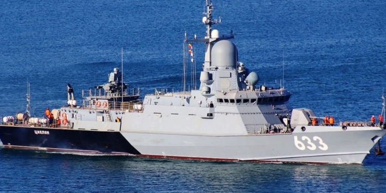 В Криму вражено російський корабель «Циклон» – телеграм-канали