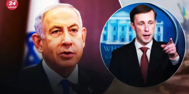 Ізраїль завдав ударів по всьому Сектору Гази, коли Салліван намагався переконати Нетаньягу цього не робити, – Reuters