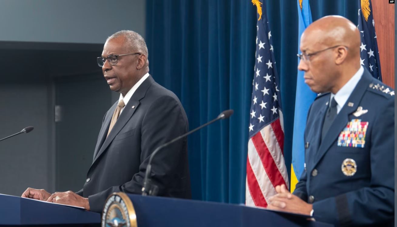 Підсумки “Рамштайн-22”: брифінг Остіна і Брауна (ВІДЕО)