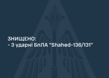 Вночі над Україною збито всі ворожі «шахеди»