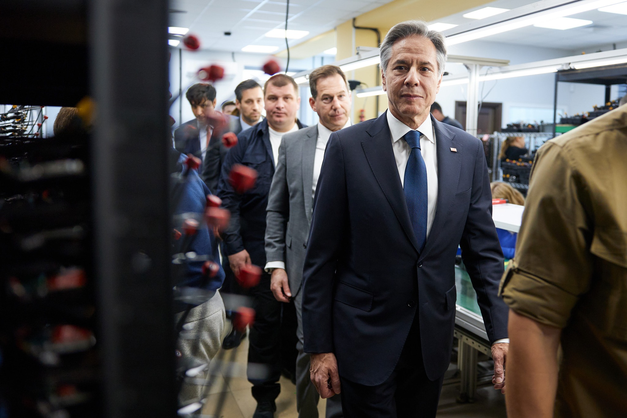 Блінкену в Україні показали виробництво дронів (ФОТО)