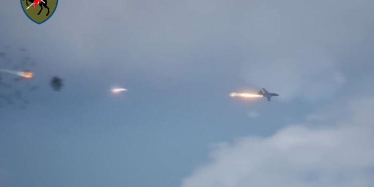 На Донбасі наші воїни збили ще один Су. Яскраве (ВІДЕО)