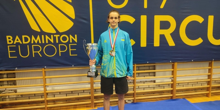 Миколаївський бадмінтоніст Владислав Кунін – з «золотом» YONEX Polish Masters U17 2024 (ФОТО)