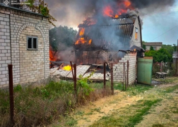Під Миколаєвом згоріла дача і 2 авто (ФОТО)
