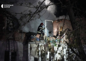 Внаслідок нічного ракетного удару по 5-поверхівці в Харкові 3 загиблих, 12 поранених (ФОТО, ВІДЕО)