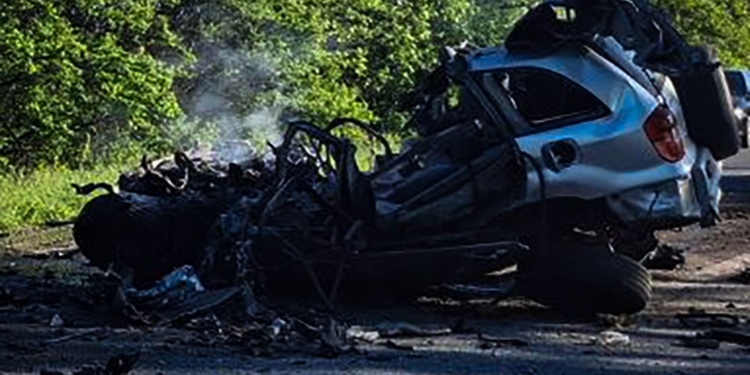 На Миколаївщині біля Нового Бугу в ДТП з Toyota RAV4 та КАМАЗом загинув чоловік (ФОТО)