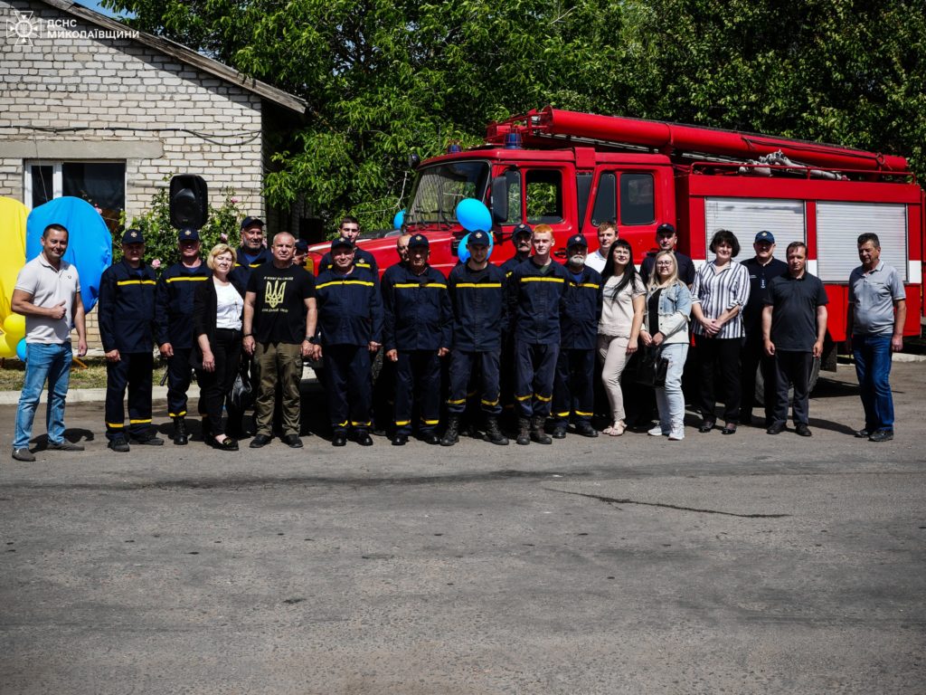 На Миколаївщині з’явився ще один підрозділ місцевої пожежної охорони (ФОТО) 8