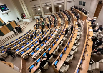 Парламент Грузії подолав вето президентки на скандальний закон про іноагентів – їх зустріли криками “Раби”