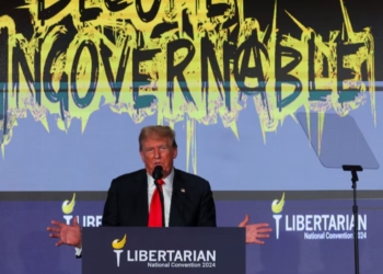 “Лайно собаче”! Трампа освистали на з’їзді лібертаріанців (ФОТО)