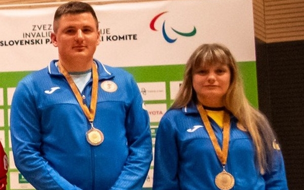 У миколаївської паратенісистки Наталі Косміної є ще одна нагорода міжнародного турніру в Словенії – в парі з чернігівчанином (ФОТО)