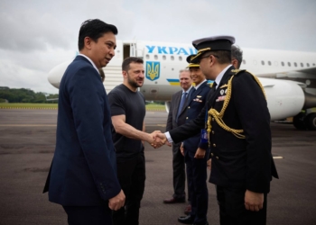 Зеленський прибув до Сінгапура