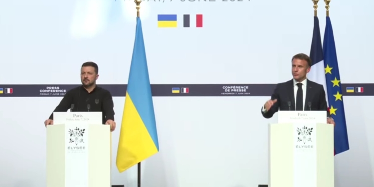 Зеленський і Макрон підписали угоди про допомогу для відбудови української критичної інфраструктури: мова йде про 200 млн.євро, з яких 60 млн.євро – для енергосектору