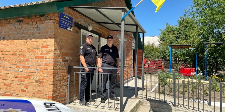 На Миколаївщині запрацювала чергова поліцейська станція: чотири шерифи приступили до виконання службових обов’язків у трьох громадах (ВІДЕО, ФОТО)