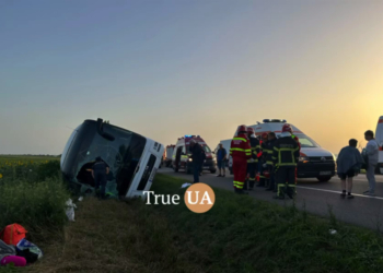У Румунії перекинувся автобус з українцями – 9 постраждалих (ФОТО)