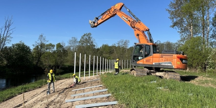 Латвія вже побудувала 130 км паркану на кордоні з росією