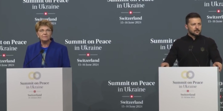 Президент України та президентка Швейцарії відкрити Глобальний саміт миру (ВІДЕО)