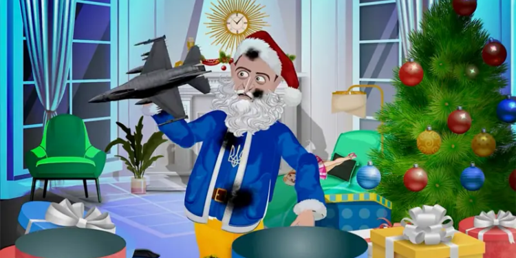 Зеленський краде подарунки в дітей. Хто створює і просуває у Європі антиукраїнські мультики, які приписують Франції (ФОТО)