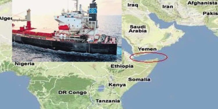 З атакованого хуситами судна Verbena вдалось евакуювати український екіпаж