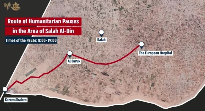 ЦАХАЛ запровадив щоденні тактичні паузи в наступах в Секторі Гази – для надходження гумдопомоги