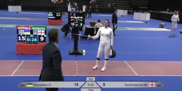 Ще одна українська фехтувальниця відмовилась потиснути руку ексросіянці – та у відповідь нецензурно лаялась (ВІДЕО)