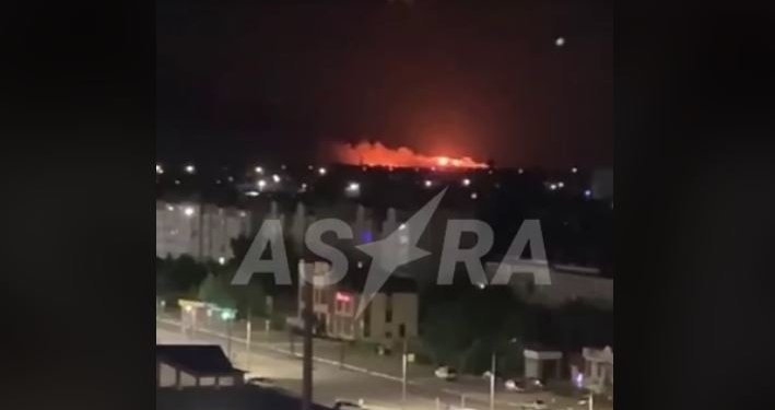 Вночі дрони атакували військовий аеродром РФ в Єйську (ВІДЕО)