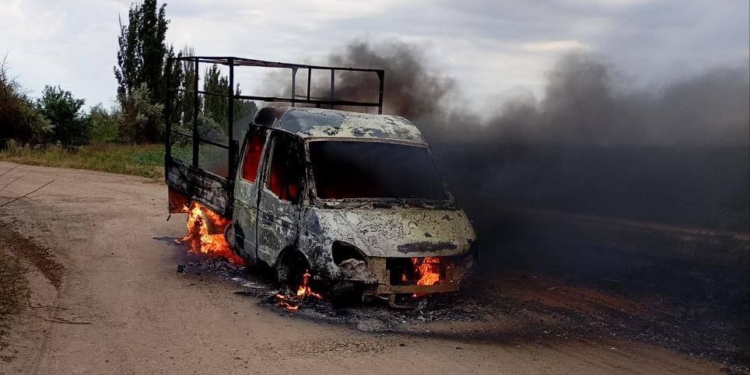 В Миколаєві і області горіли авто (ФОТО)
