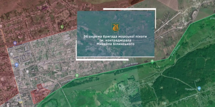 Миколаївські морпіхи використовують будь-яку можливість зачистити ворога на околицях Вовчанська – DeepState (ВІДЕО)