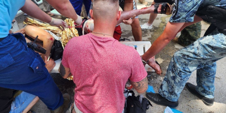 У Криму російська ППО збила ракету над пляжем – 5 загиблих, 124 постраждалих