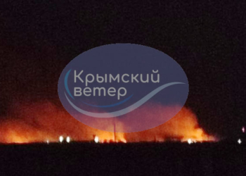 Вдала ніч в Криму – горіли військові частини (ВІДЕО)