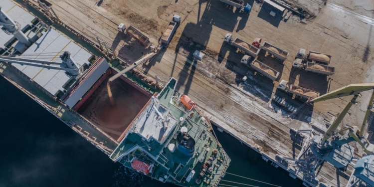 За 10 місяців роботи Українського морського коридору транспортовано рекордну кількість вантажів – 55 млн.тонн