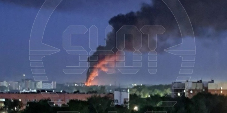 Вибухова ніч в РФ. Де палало (ФОТО, ВІДЕО)