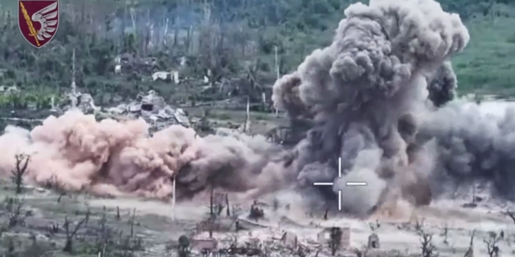 Миколаївські десантники, відбиваючи російські штурми, знищили одразу 7 БМП з піхотою (ВІДЕО)