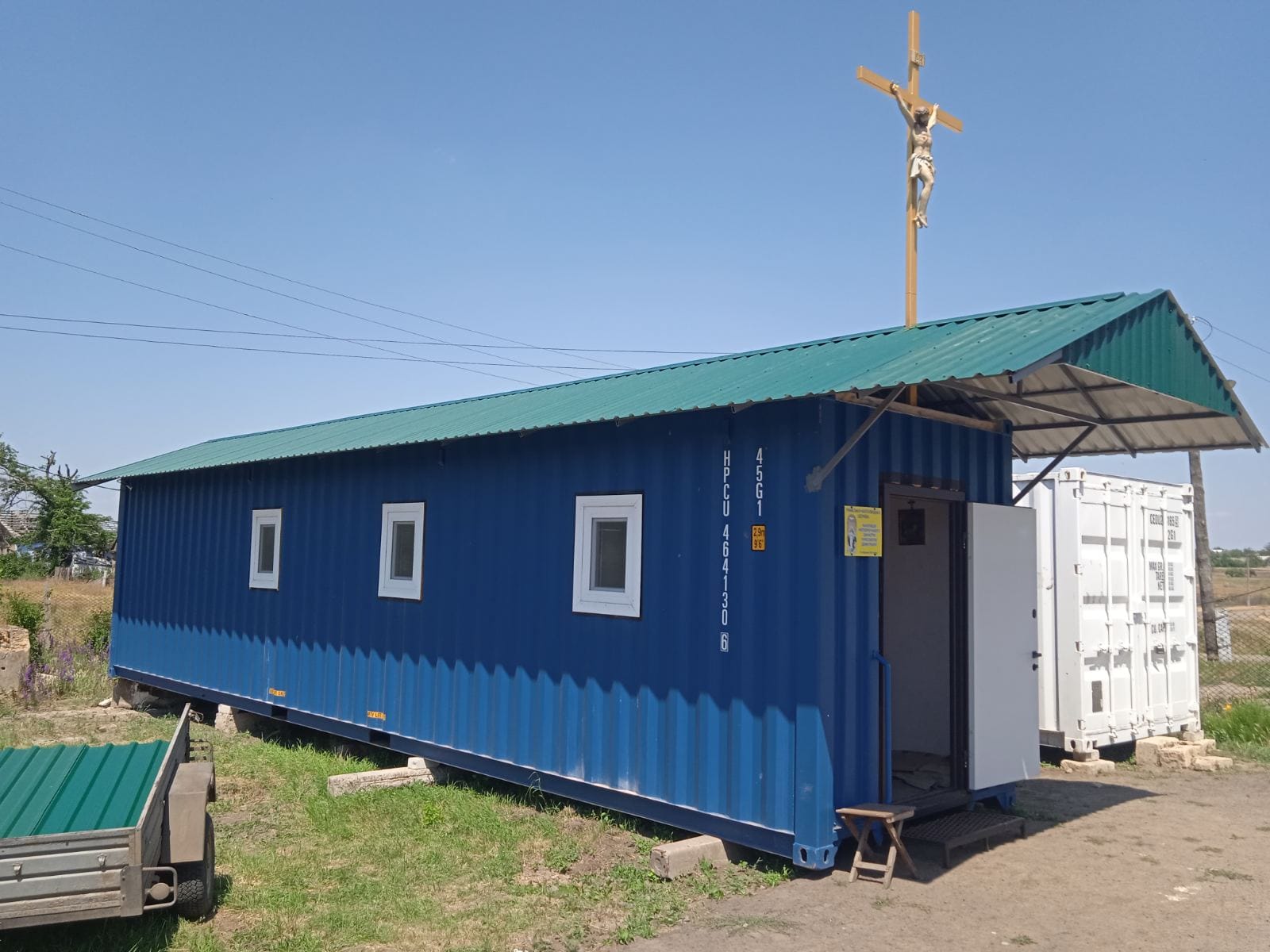 Зруйнований росіянами костел на Миколаївщині набув нового вигляду (ФОТО)