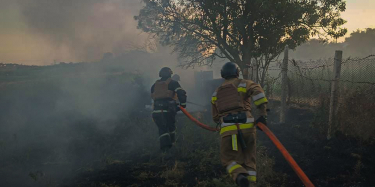 За добу на Миколаївщині виникла 31 пожежа, 2 з них – через російські обстріли (ФОТО)