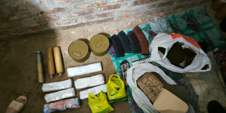 Схрон набоїв і гранат виявили на дачі під Миколаєвом (ФОТО)