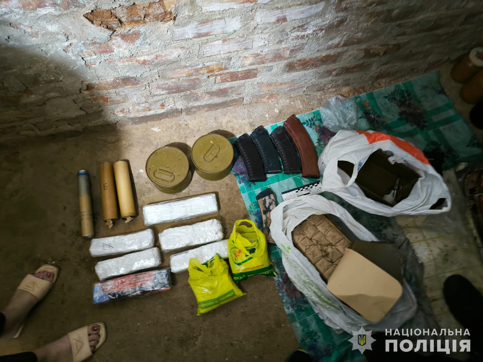 Схрон набоїв і гранат виявили на дачі під Миколаєвом (ФОТО)