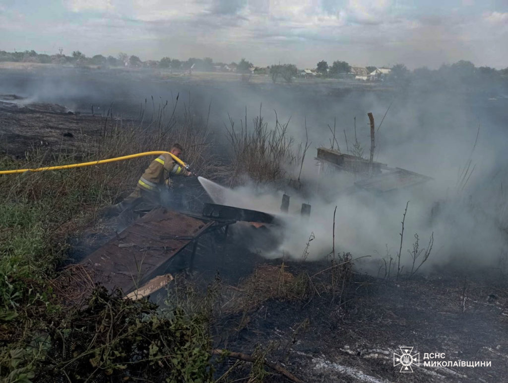 Тільки за сьогодні на Миколаївщині вигоріло 6 га відкритих територій (ФОТО) 6