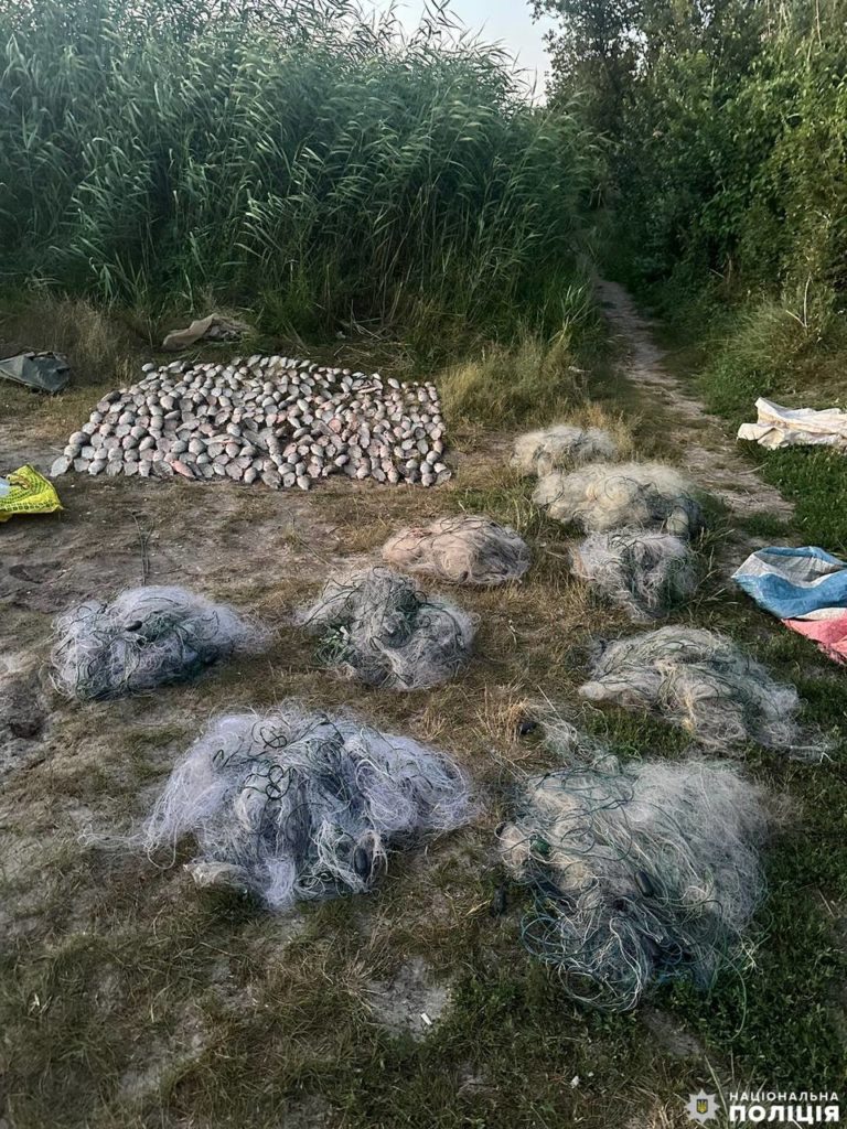 У Миколаєві в районі Ракетки зловили рибалок з сітками і рибою (ФОТО) 7